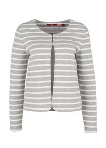 s.Oliver RED LABEL, Damen Blazer, Grau / Wei&szlig;