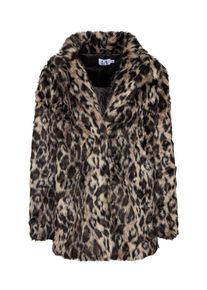 NA-KD, Damen Jacke 'leo jacket', Braun / Schwarz