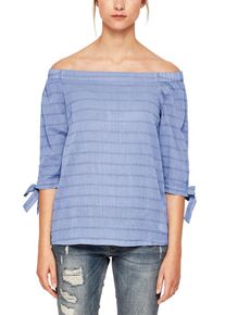s.Oliver RED LABEL, Damen Bluse, Rauchblau