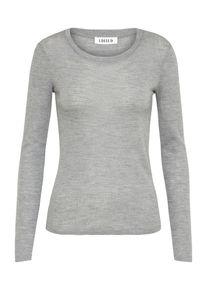EDITED, Damen Wool Longsleeve 'Alva', Graumeliert