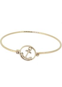 Hafen-Klunker, Damen Armreif 'Glamour 110516', Bronze