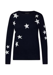 Banana Republic, Damen Pullover 'NEW WAY CREW WITH STAR INTARSIA', Navy