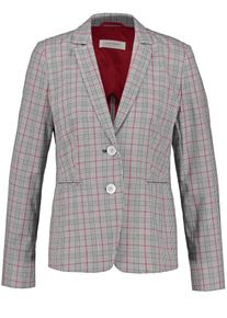 Gerry Weber, Damen Blazer, Ecru / Grau / Rot / Schwarz / Weiß