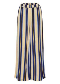 Selected Femme, Damen Hose, Sand / Hellbeige / Blau