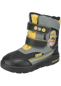 Minions, Winterstiefel f&uuml;r Jungen, TEX, gef&uuml;ttert, Gelb / Grau / Anthrazit