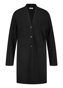 Gerry Weber, Damen Strickmantel, Schwarz