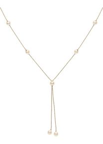 Christ, Damen Kette, Gold / Perlweiß