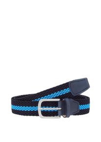 J. Lindeberg J.Lindeberg, Herren Gürtel 'Hades', Marine / Neonblau / Schwarz