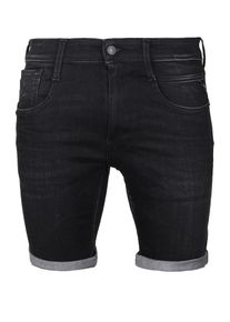Replay, Herren Shorts 'Anbass', Schwarz