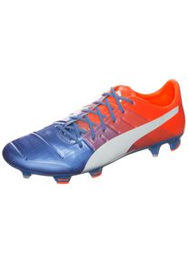 Puma, Herren Fussballschuhe 'evoPOWER 1.3 FG', Blau / Neonorange