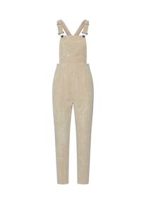 Missguided, Damen Latzhose 'CORD DUNGAREE JUMPSUIT', Stone
