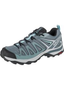 Salomon, Damen Multifunktionsschuhe 'X ULTRA 3 PRIME', T&uuml;rkis / Grau / Schwarz