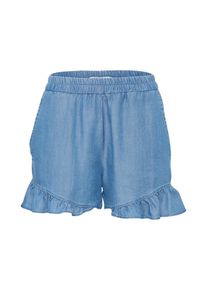 Ichi, Damen Denimshorts 'Delta Sho', Blue Denim