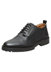 Selected Homme, Herren Derby-Schuhe, Schwarz