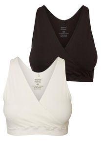 MAMALICIOUS, Damen Still-BH, Schwarz / Weiß