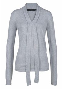V&eacute;ro Moda VERO MODA, Damen Strickpullover 'RUBI', Hellgrau / Graumeliert