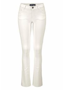 Arizona, Damen Bootcut-Jeans, White Denim