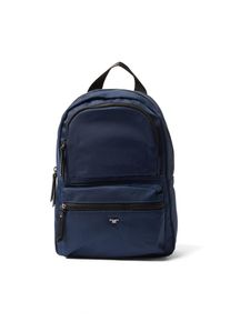 Tom Tailor, Damen Rucksack 'Harper', Dunkelblau / Schwarz