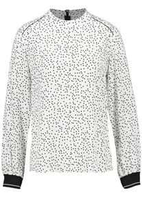 Gerry Weber, Damen Bluse, Schwarz / Weiß