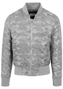 Urban Classics, Herren Bomber Jacket, Stone