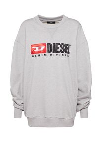 Diesel, Damen Sweatshirt 'F-ARAP', Grau / Schwarz