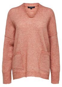 Selected Femme, Damen Strickpullover, Altrosa