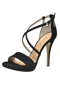 Evita, Damen Sandalette, Schwarz