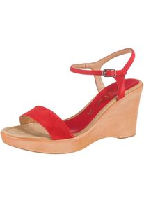 Unisa, Damen Keilsandaletten, Rot