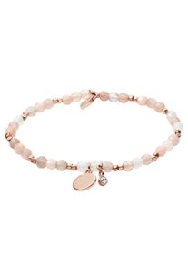 Fossil, Damen Armband 'MOTIFS, JA6945791', Rosegold / Rosa / Weiß