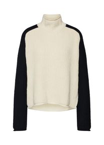 10DAYS, Damen Pullover, Ecru / Schwarz