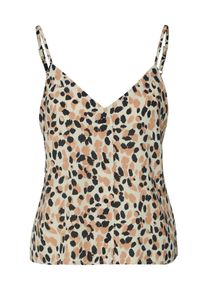 EDITED, Damen Blusentop 'Naya', Camel / Braun / Gelb