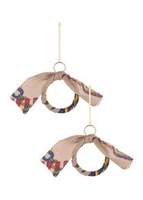 ABOUT YOU, Damen Ohrringe 'Esma', Beige / Mischfarben