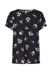 ABOUT YOU, Damen Shirt 'Camilla', Creme / Schwarz