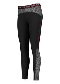 Taifun, Damen Tights, Rot / Schwarz / Weiß