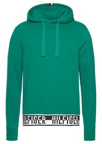 Tommy Hilfiger, Herren Sweatshirt, Jade / Schwarz / Wei&szlig;