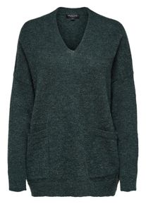 Selected Femme, Damen Strickpullover, Petrol