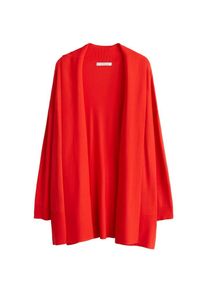 Violeta by Mango, Damen Strickjacke 'Lisa', Neonrot