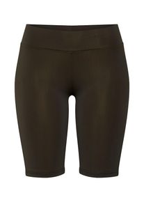 Urban Classics, Damen Leggings 'Ladies Cycle Shorts', Oliv