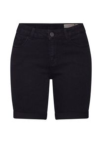 V&eacute;ro Moda VERO MODA, Damen Shorts 'VMHOT SEVEN NW DNM LONG F SHORT MIX NOOS', Black Denim