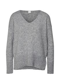 BOSS, Damen Pullover 'Ilallon', Silbergrau