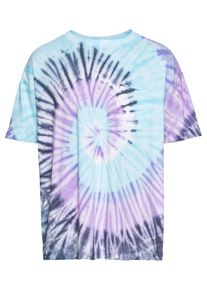 Urban Classics, Herren T-Shirt, T&uuml;rkis / Dunkelblau / Lila