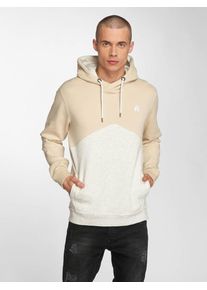 Just Rhyse, Herren Kapuzenpullover 'SilverSprings', Beige / Naturwei&szlig;