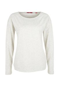 s.Oliver RED LABEL, Damen Longsleeve, Hellgrau