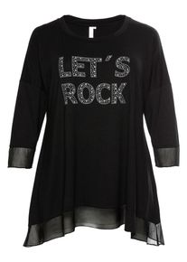 SheeGOTit, Damen sheeGOTit Longshirt, Schwarz