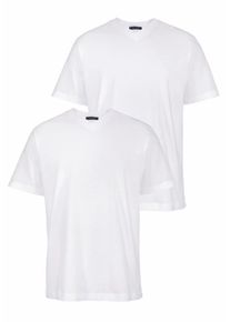 Schiesser, Herren Unterhemd 2er-Pack, Weiß