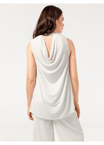 Heine, Damen Blusenshirt, Weiß