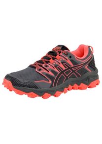 asics, Damen Laufschuh 'Gel-Fujitrabuco 7', Neonorange / Schwarz