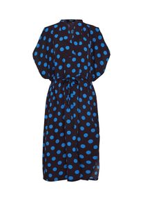 Sisters Point, Damen Kleid 'EMOS', Royalblau / Dunkelbraun