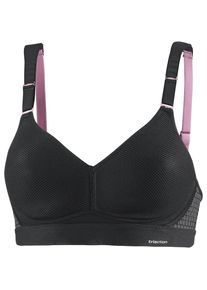 Triumph Triaction, Damen Sport-BH 'Triaction Hybrid Lite P', Mauve / Schwarz