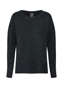 Ichi, Damen Pullover 'ALPA', Schwarzmeliert